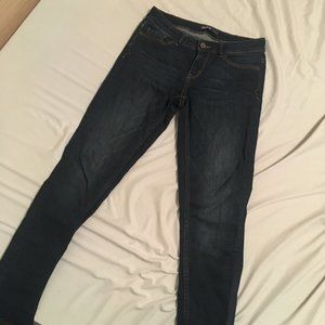 Zara Dark Wash Skinny Jeans 4